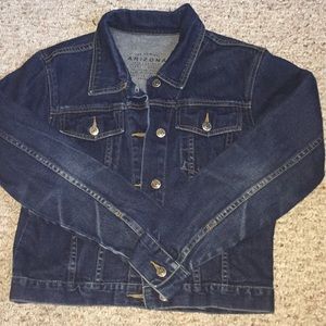 dark wash denim jacket